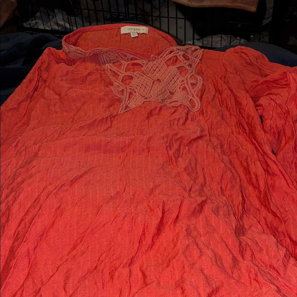 Umgee Bold Orange Top